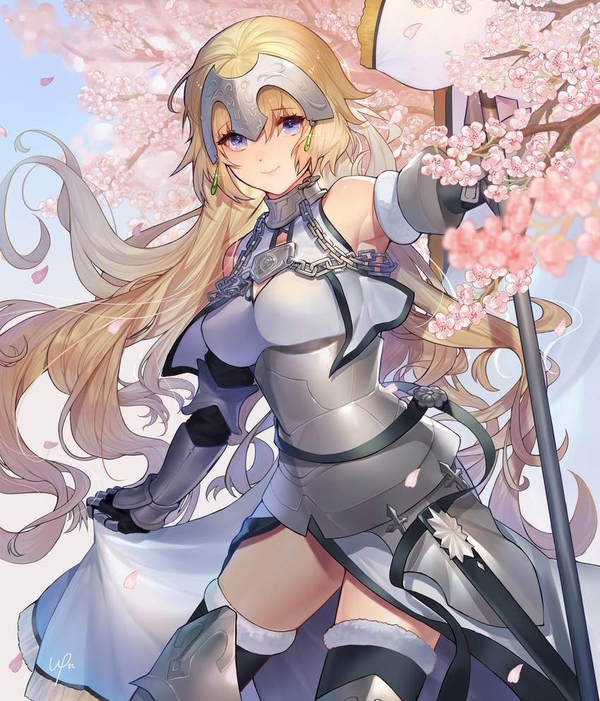 jeanne d'arc (fate and 2 more) drawn by sakupannda06o
