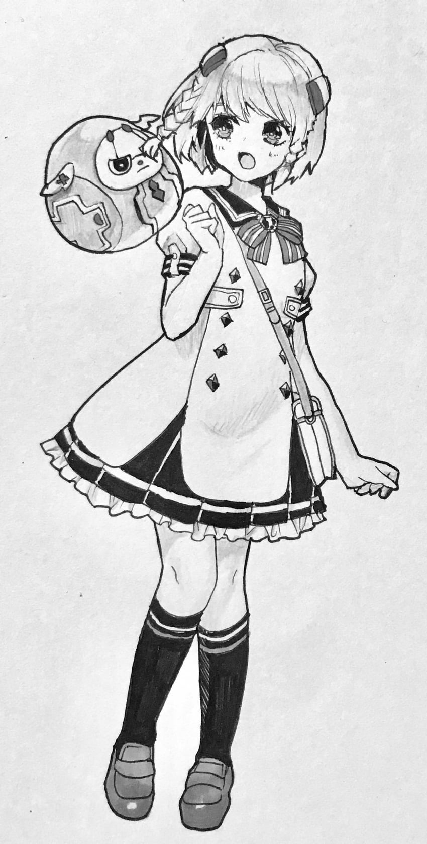 tika blunche and coro (star ocean and 1 more) drawn by murata_tefu