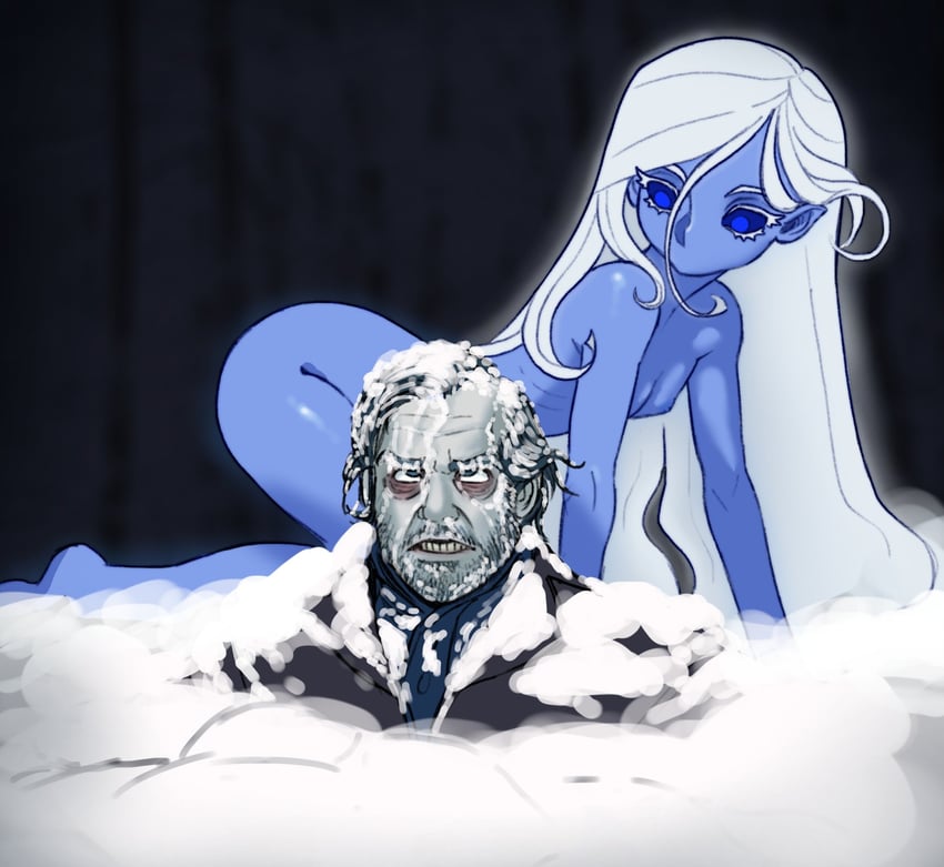 jack torrance and white walker (the shining and 1 more) drawn by ratopomboart