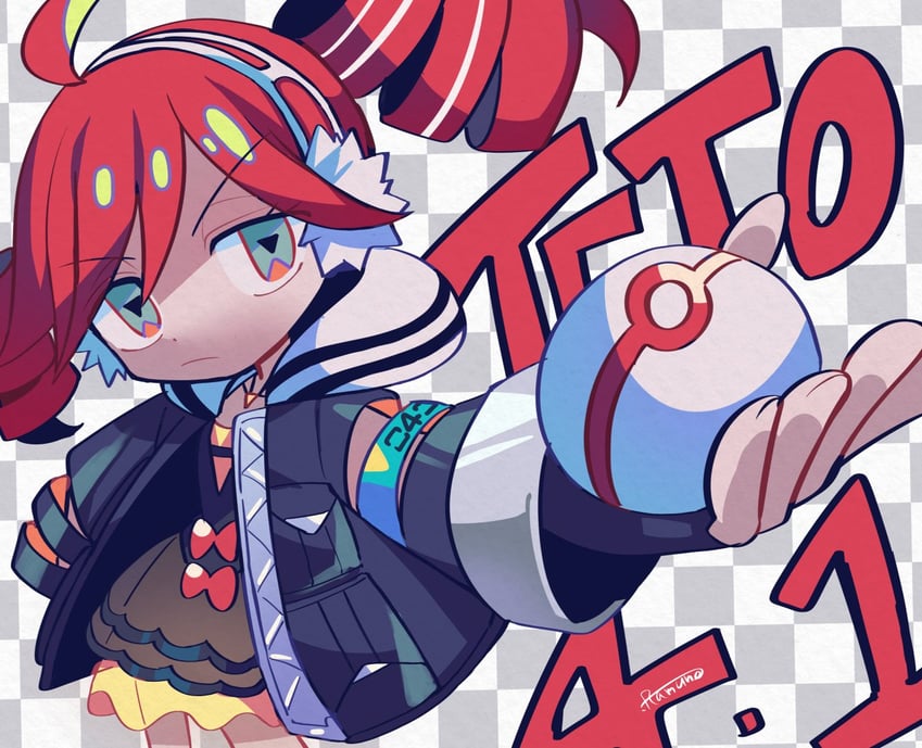 kasane teto and rival teto (pokemon and 3 more) drawn by yuusuke-kun