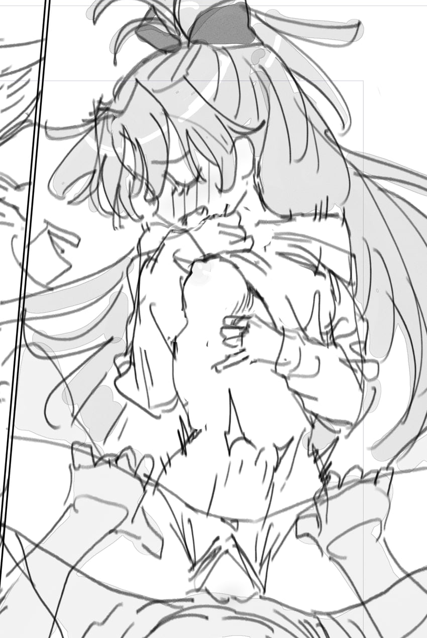 sakura kyoko (mahou shoujo madoka magica) drawn by ikezawa_shin