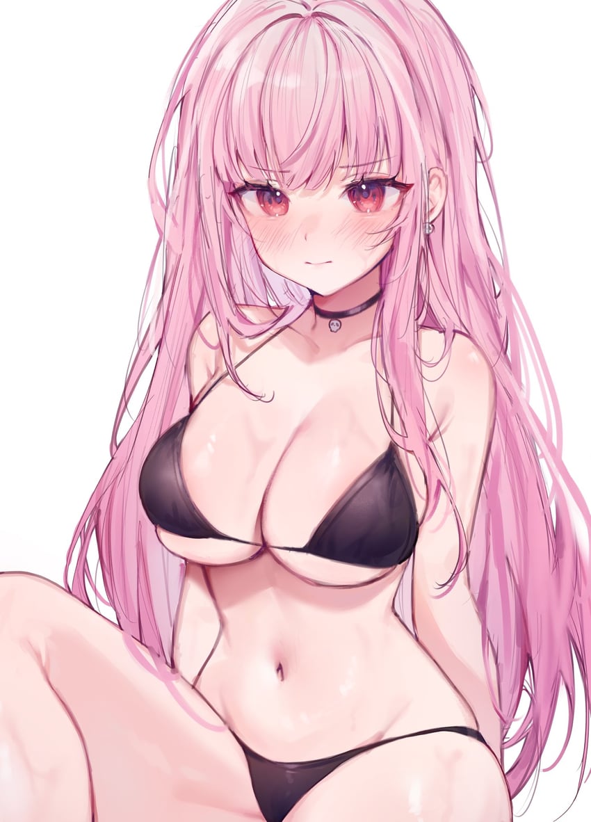 mori calliope (hololive and 1 more) drawn by miyuchiq