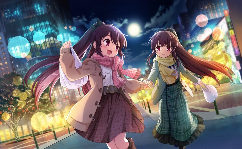 amane tsukuyo and amane tsukasa (mahou shoujo madoka magica and 2 more)
