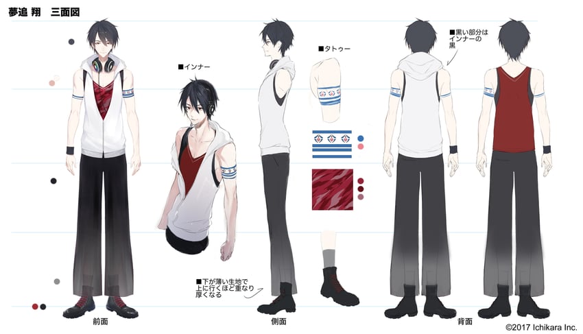 yumeoi kakeru (nijisanji) drawn by hoojiro