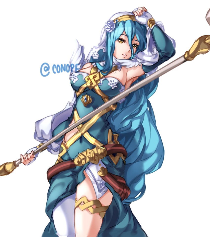 azura (fire emblem and 2 more) drawn by conope