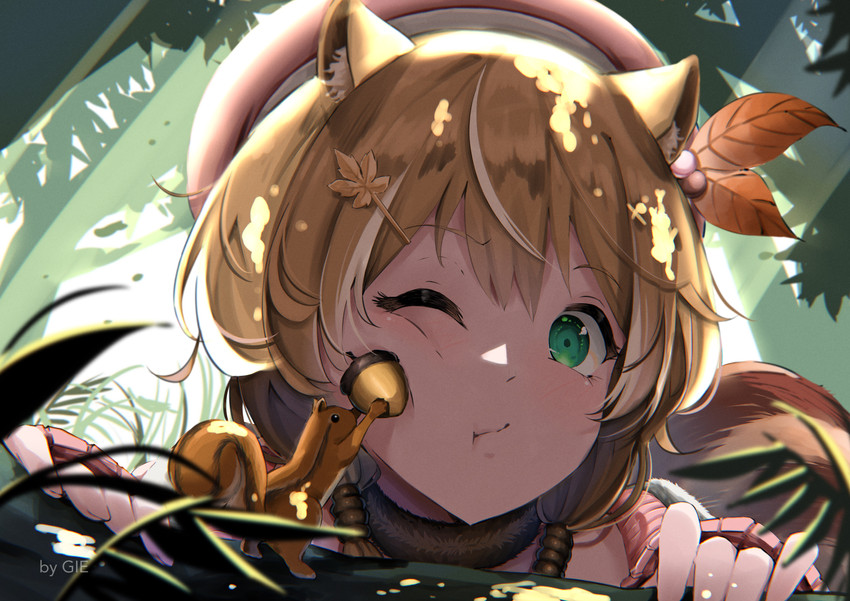 ayunda risu (hololive and 1 more) drawn by gie_(gienara)
