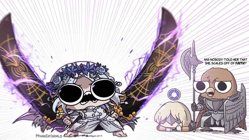 revenant, duchess, and guardian (elden ring and 1 more) drawn by miyan_(oceanmaiden)