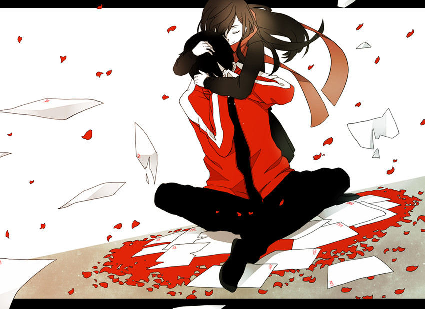tateyama ayano and kisaragi shintarou (kagerou project and 1 more) drawn by tomann