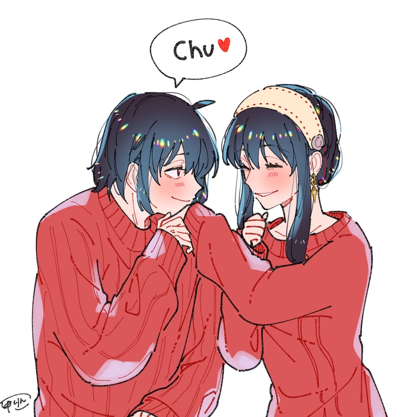 yor briar and yuri briar (spy x family) drawn by awarinko