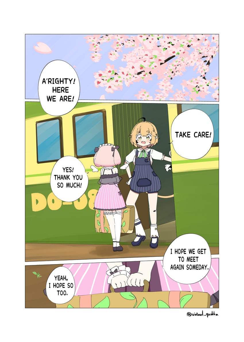 dooby and lemonleaf (indie virtual youtuber) drawn by virtual_quokka