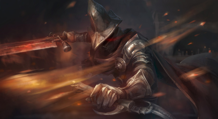 abyss watcher (dark souls and 1 more) drawn by jlien-