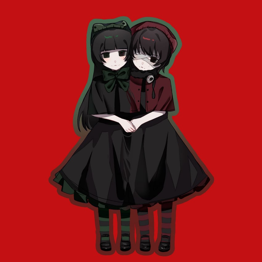 naihe and wu song (touqi guaitan) drawn by taluo_mianbao
