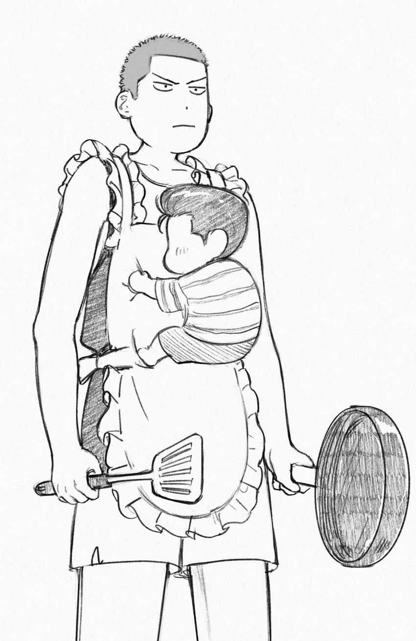 sakuragi hanamichi and mito youhei (slam dunk) drawn by hanami7kawa11