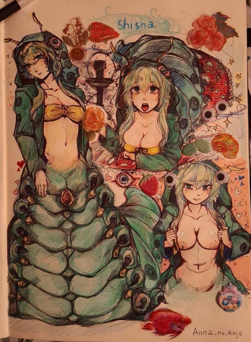 shisha (black souls and 1 more) drawn by anna_no_kojo