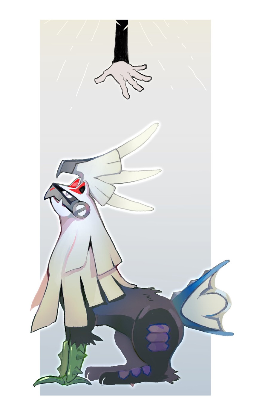gladion and silvally (pokemon and 1 more) drawn by gigigimimi