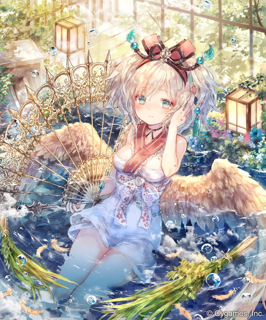 resplendent phoenix (princess connect! and 1 more) drawn by onineko