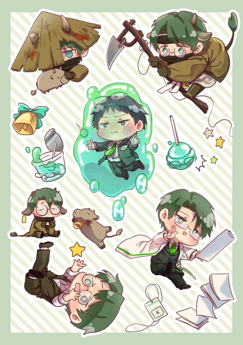 dongrang and samjo (project moon and 1 more) drawn by wuruko