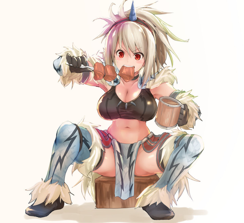 monster hunter (monster hunter and 1 more) drawn by asahi_(fullmetal_madness)