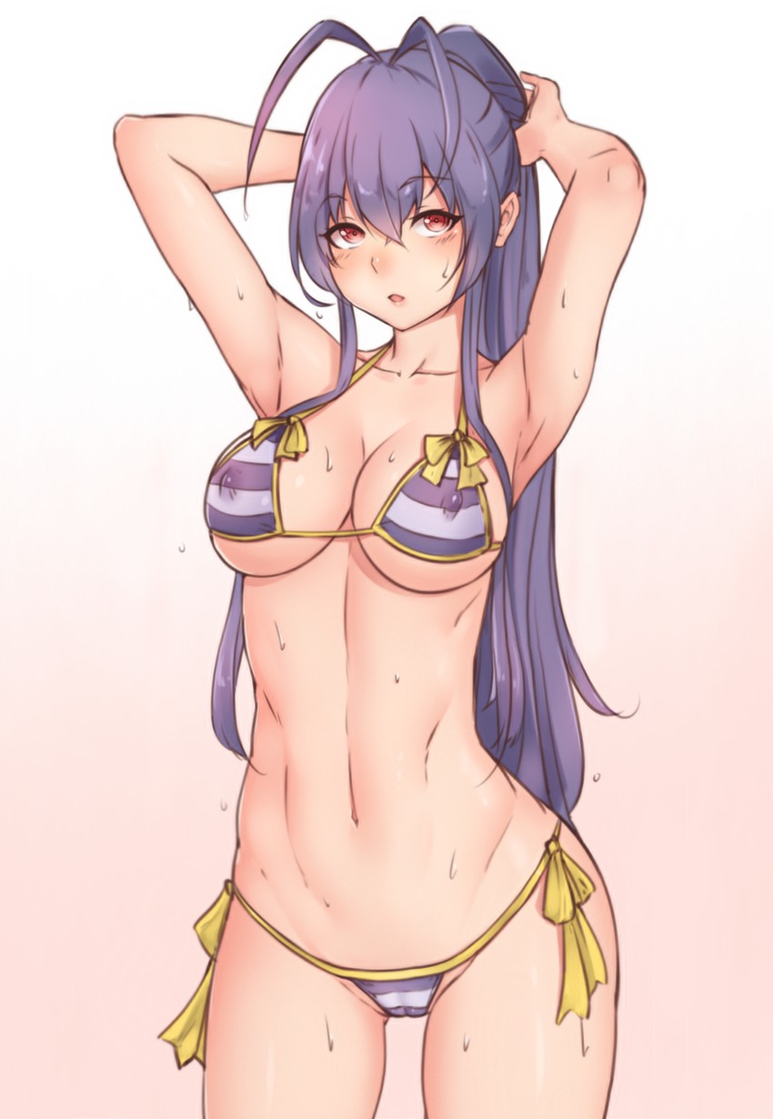 mai natsume (blazblue and 1 more) drawn by bluefield