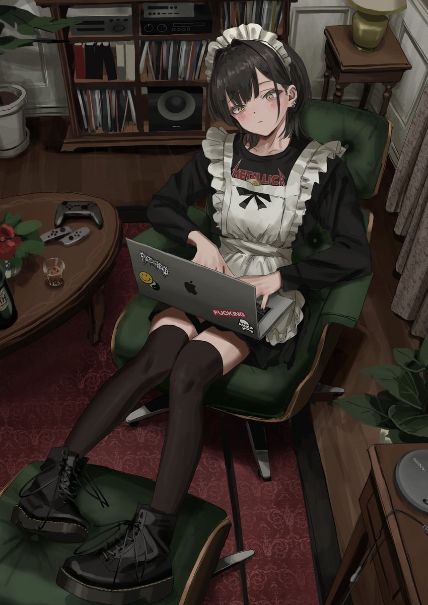 tanaka kyouko (original and 4 more) drawn by gishiki_(gshk)