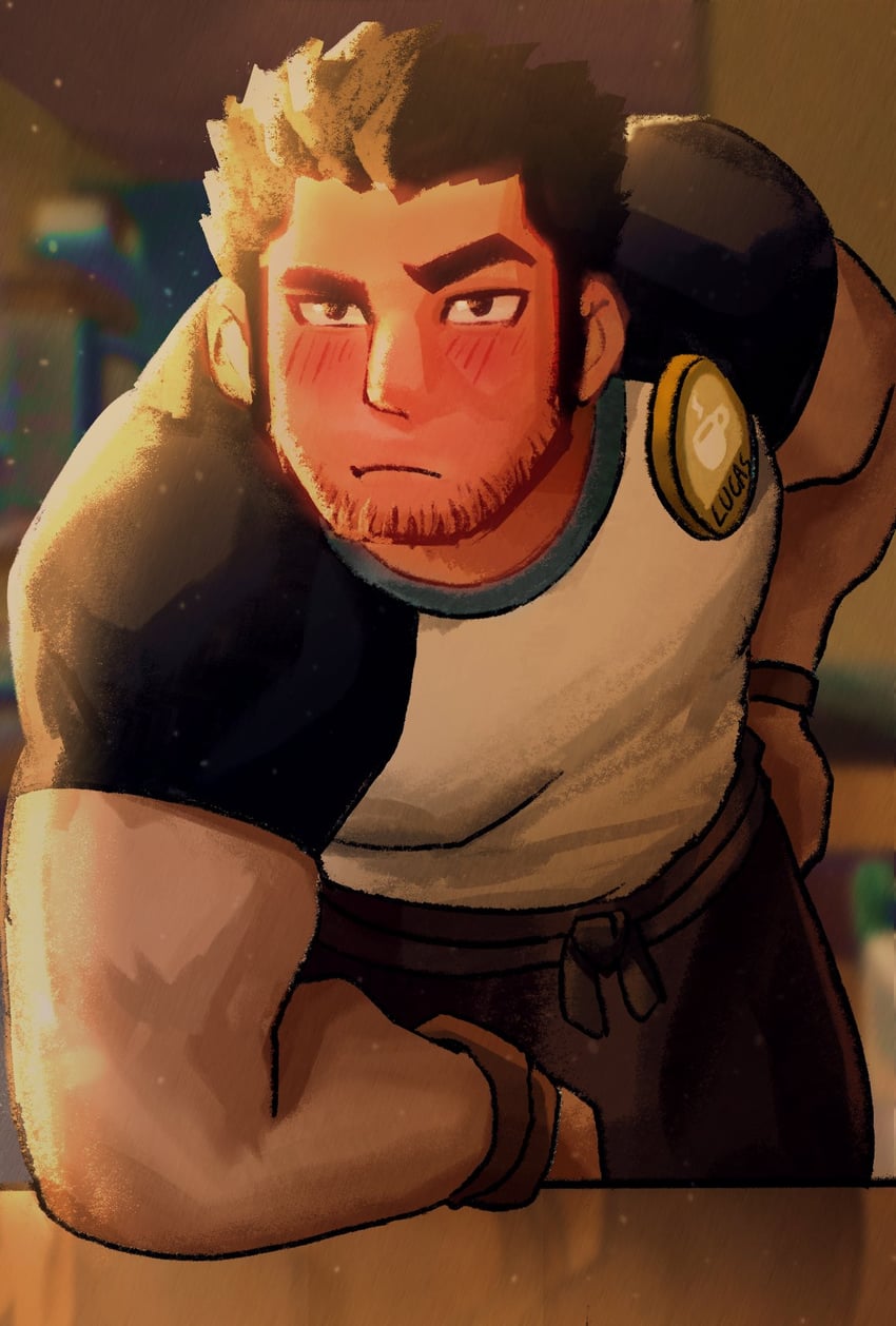 lucas lee (scott pilgrim and 1 more) drawn by qiqi_(6kuankuan9)