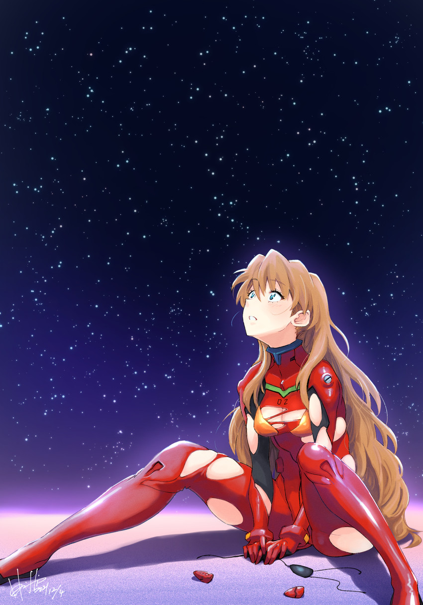 souryuu asuka langley (neon genesis evangelion and 2 more) drawn by hori_shin