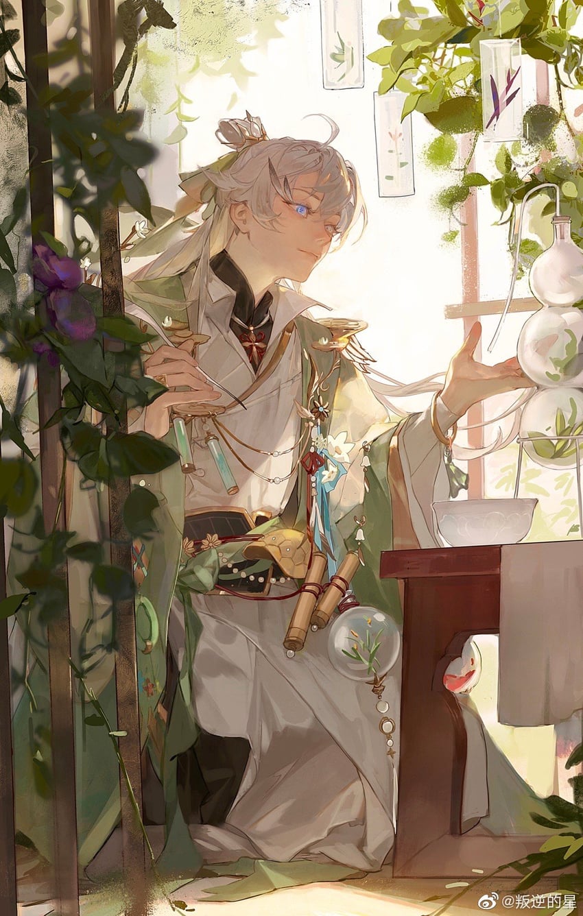 wanshou geng (the tale of food) drawn by panni_xing