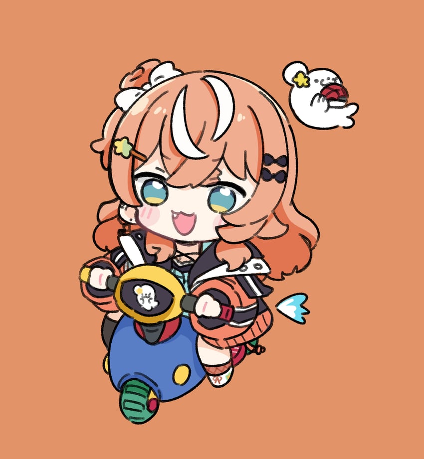 igarashi rika (nijisanji and 3 more) drawn by nozo_(hitomiz)