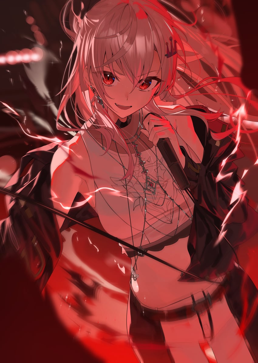 isaki riona (hololive and 1 more) drawn by panda_0035