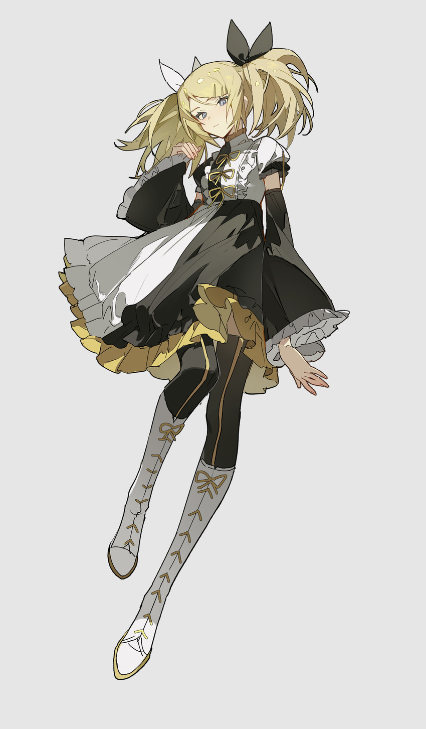 kagamine rin (vocaloid and 1 more) drawn by zhibuji_loom