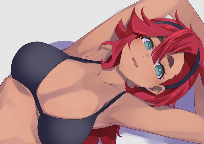 suletta mercury (gundam and 1 more) drawn by coveredcore