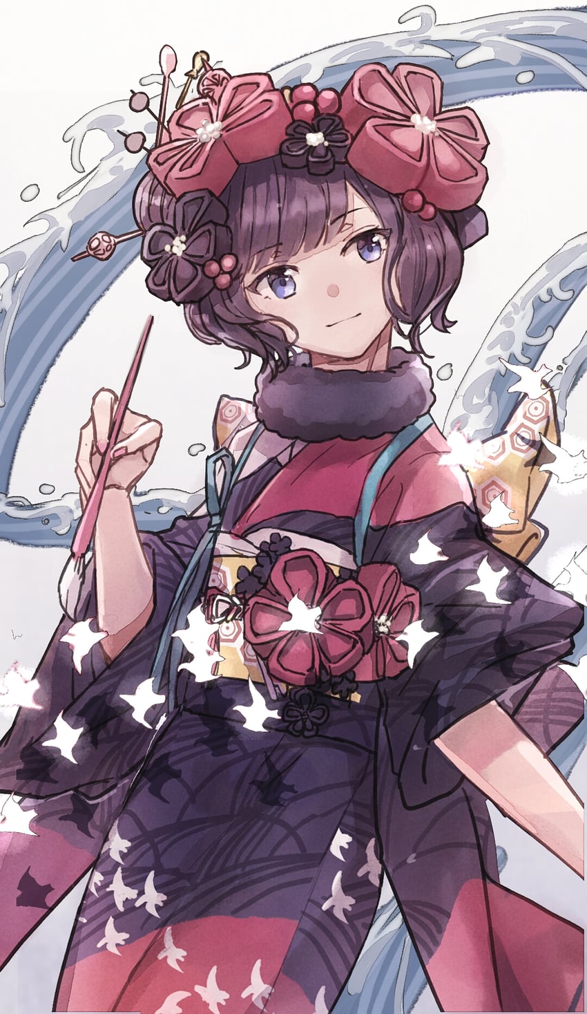 katsushika hokusai (fate and 1 more) drawn by mento