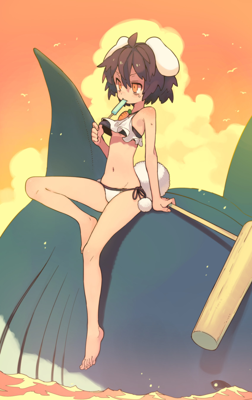 inaba tewi (touhou and 1 more) drawn by morino_hon
