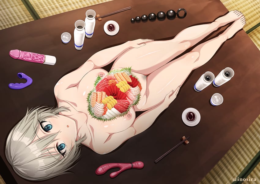 anastasia (idolmaster and 1 more) drawn by inoshira