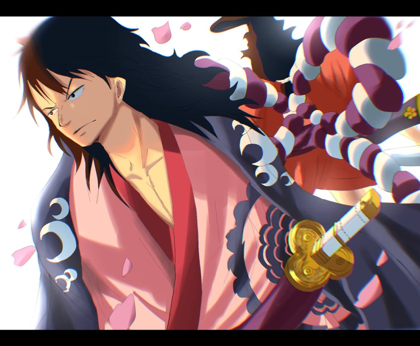 kouzuki momonosuke and kouzuki oden (one piece) drawn by suzu_(suzuran_piece)