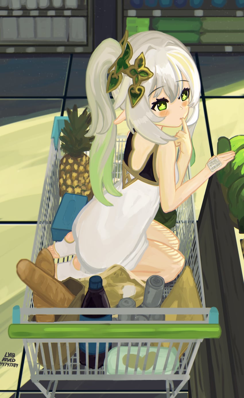 nahida (genshin impact) drawn by lyib