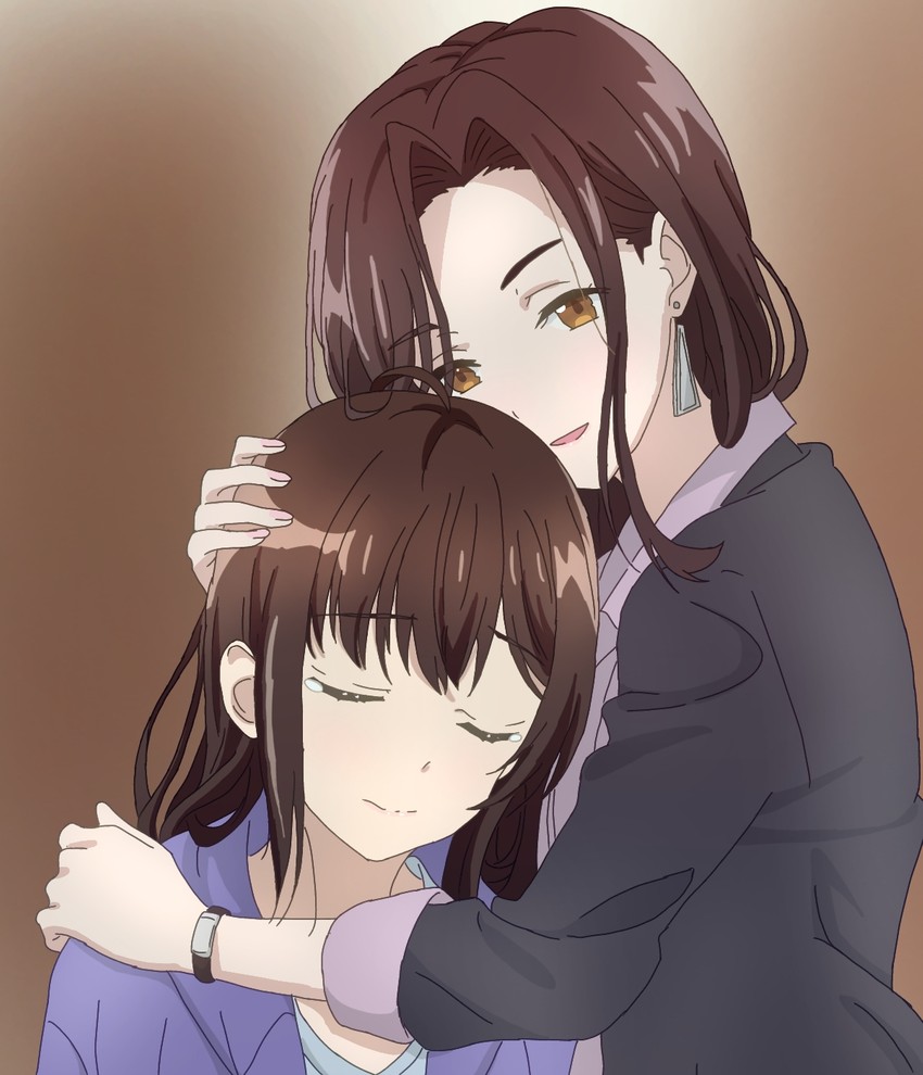 ogiwara sayu and gotou airi (hige wo soru. soshite joshikousei wo hirou.) drawn by kenshiyunauza