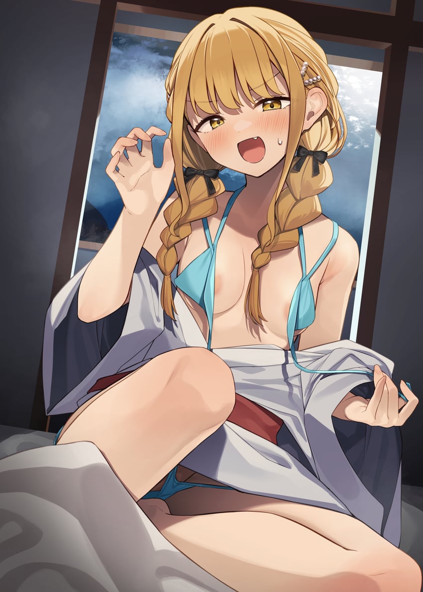 fujita kotone (idolmaster and 1 more) drawn by partner_(kprtnr)