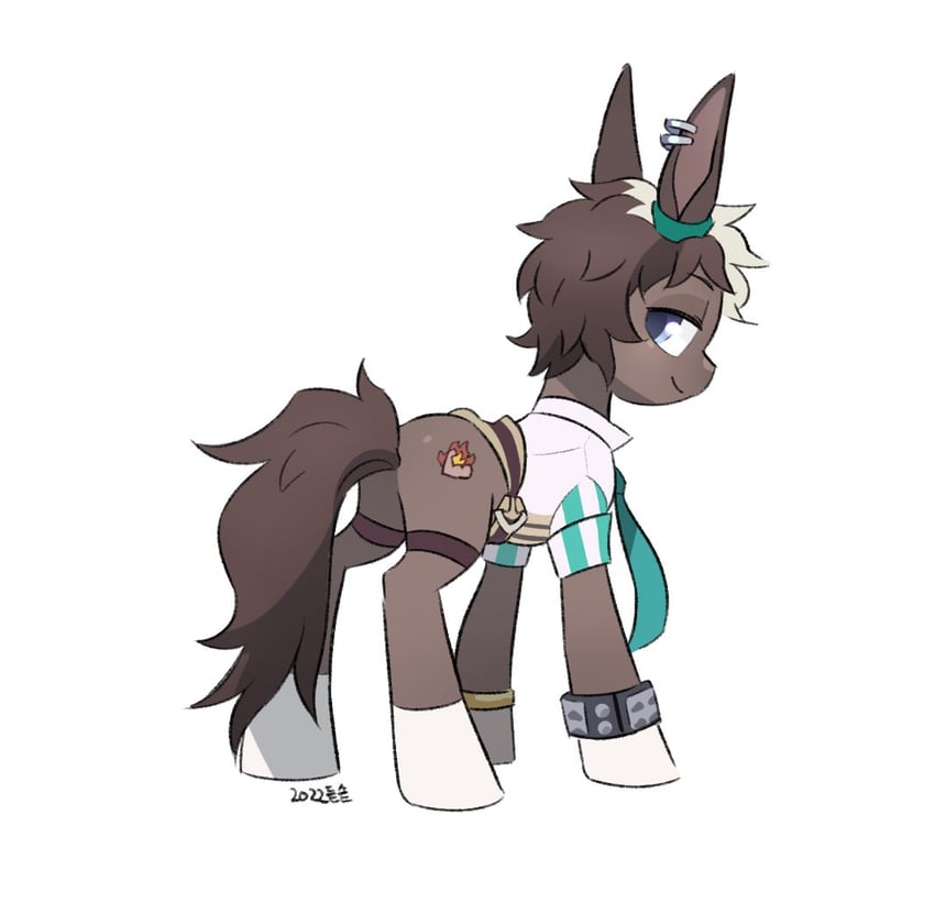 mejiro ryan (umamusume and 2 more) drawn by zzekzzek