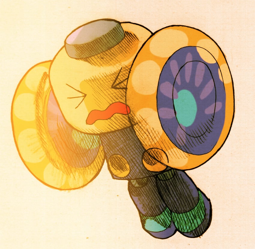 servbot (mega man and 4 more) drawn by bengus