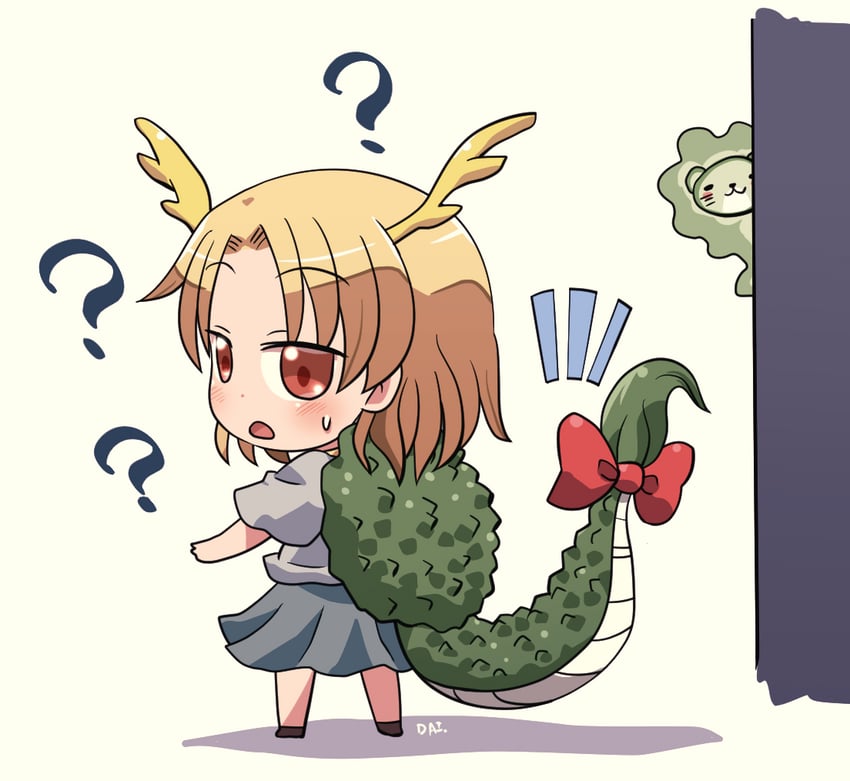 kicchou yachie and otter spirit (touhou) drawn by rokugou_daisuke