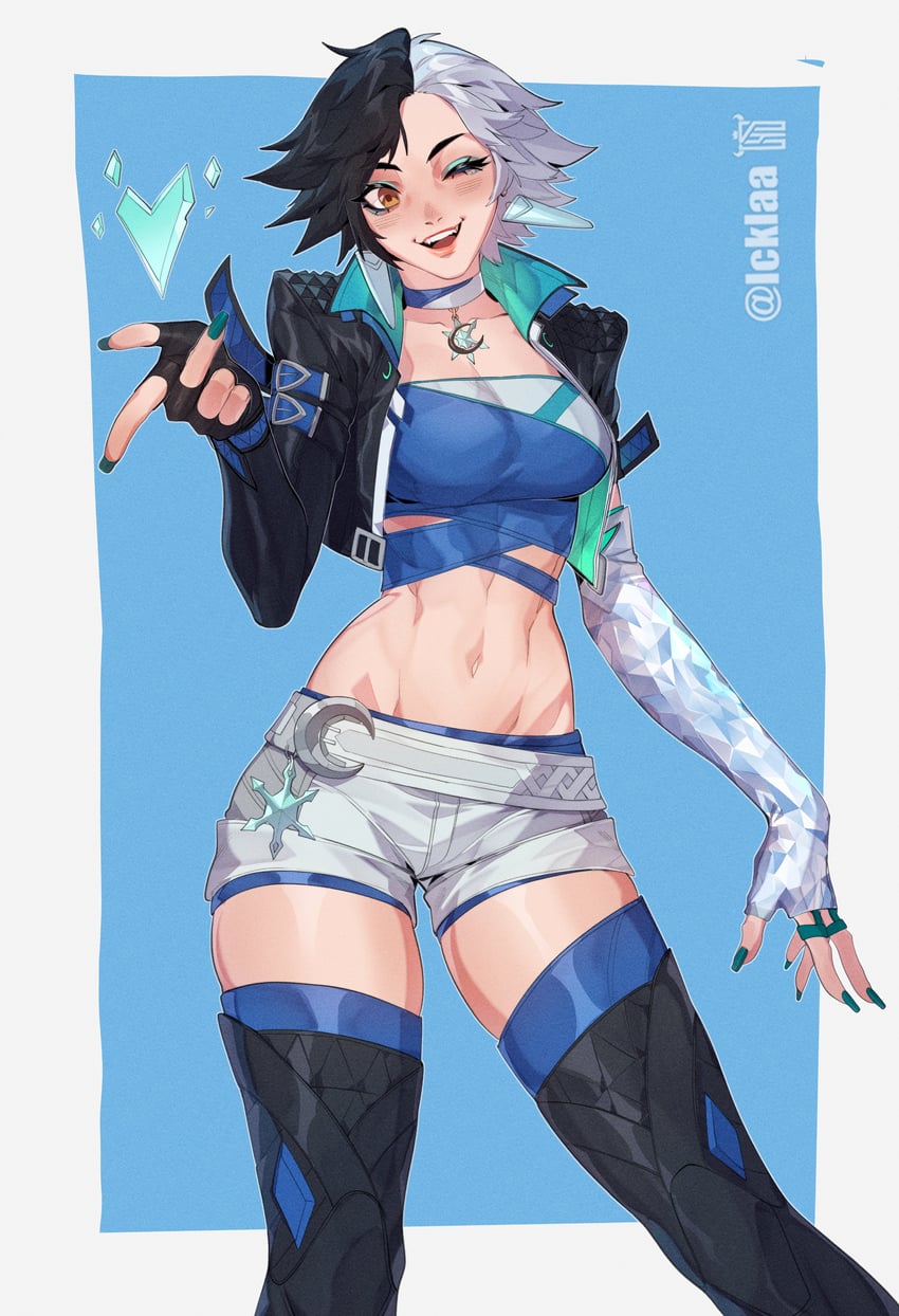 luna snow (marvel and 1 more) drawn by icklaa