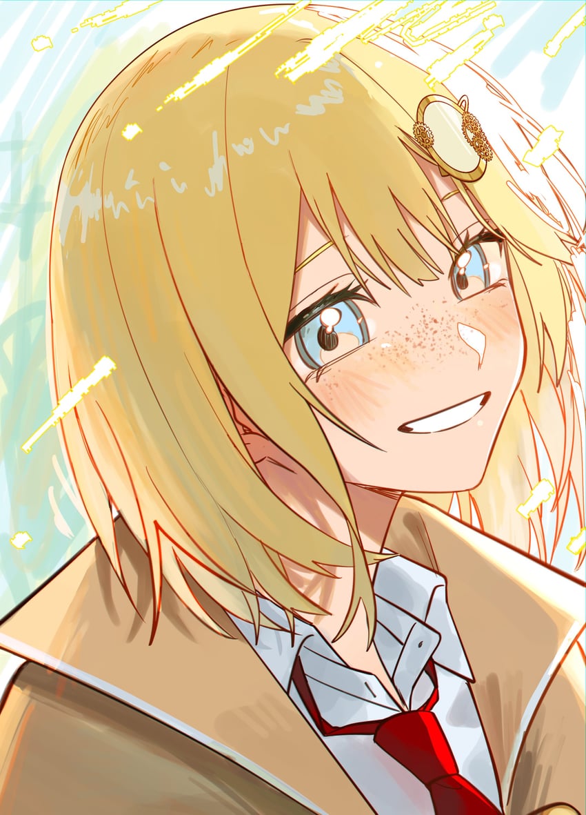 watson amelia (hololive and 1 more) drawn by shew_(shew03)