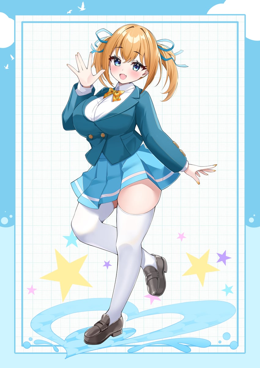 mizuki minamo (indie virtual youtuber) drawn by elegant_(sumisumi4268)