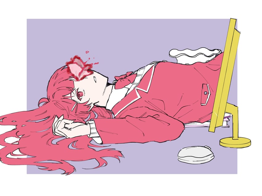 tsukino mito (nijisanji and 1 more) drawn by natsunose