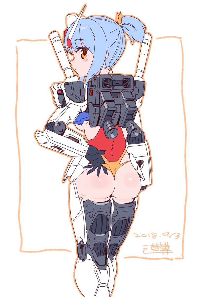 rx-78-2 gundam (gundam and 1 more) drawn by michi_kuso