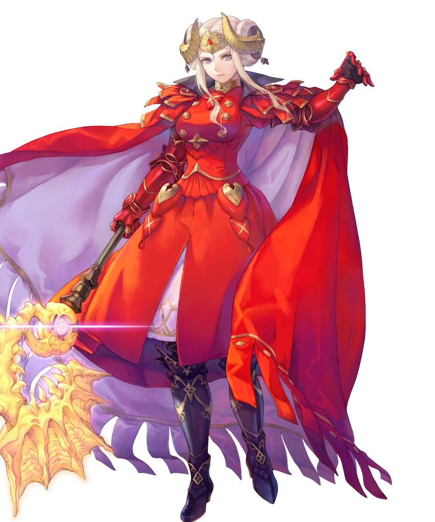 edelgard von hresvelg (fire emblem and 2 more) drawn by haccan