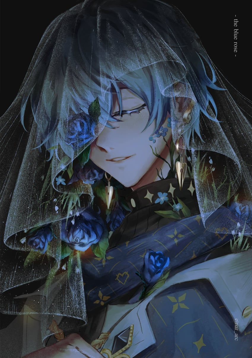 ike eveland (nijisanji and 1 more) drawn by einariya