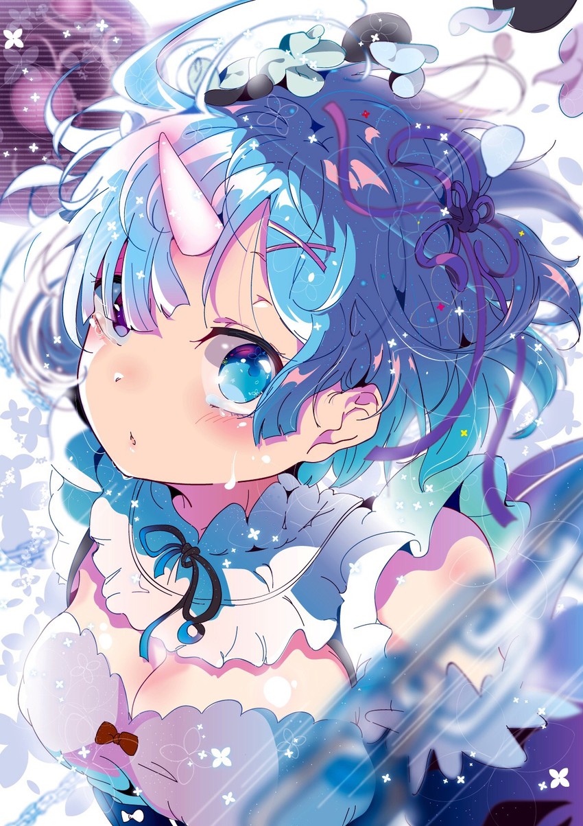 rem (re:zero kara hajimeru isekai seikatsu) drawn by aloe_(kenkou3733)