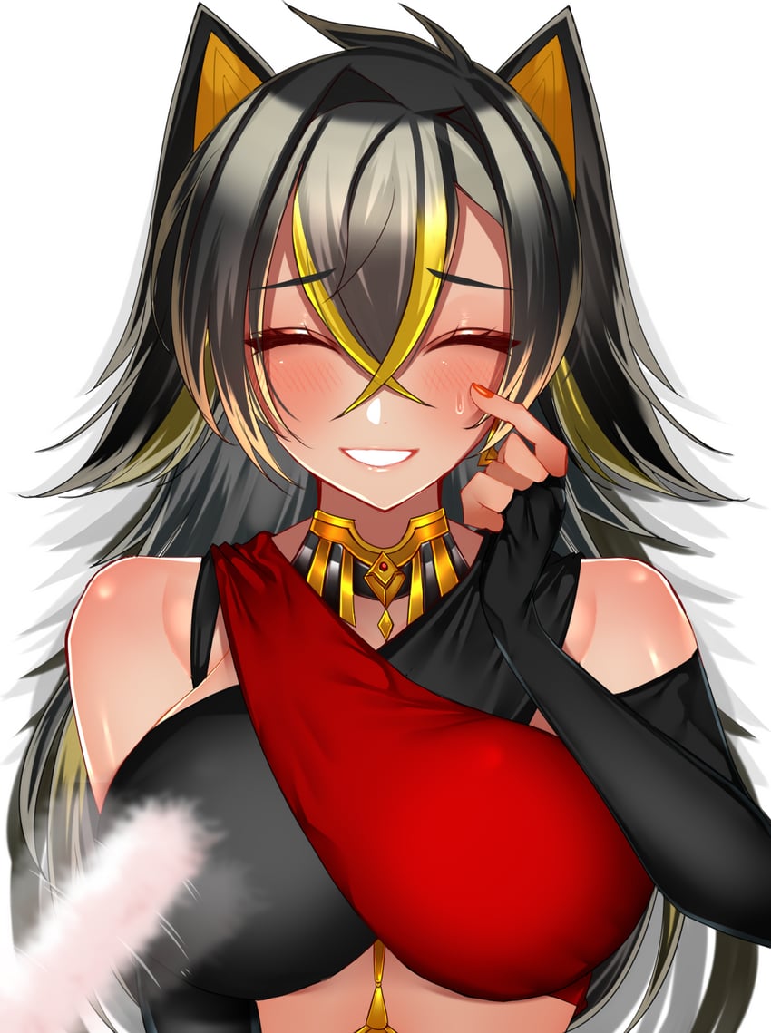 dehya (genshin impact) drawn by hanapi_(happ03nanana03)